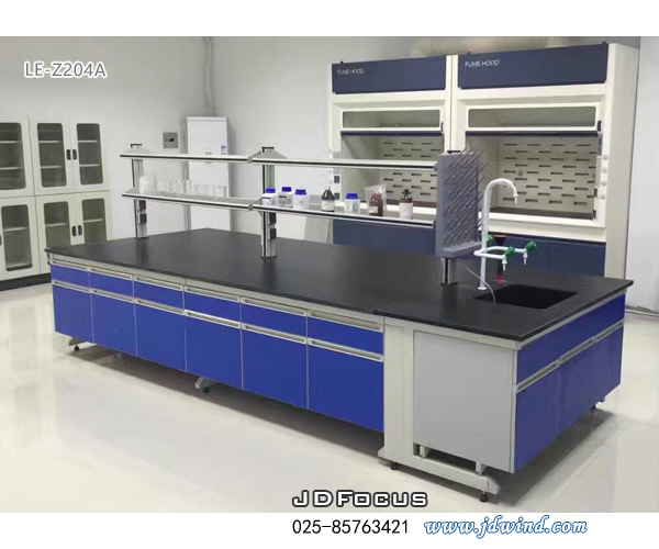 南京钢木实验台系列 南京实验台,南京中央实验台LE-Z204A满柜,南京钢木中央实验台