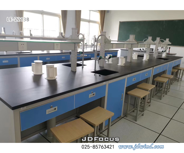 南京钢木实验台系列 南京实验台,南京中央实验台LE-Z213B学生实验台,南京钢木抽屉边台