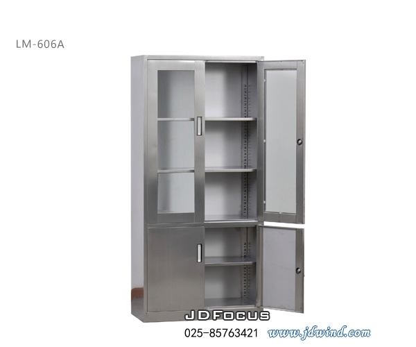南京不锈钢柜，南京不锈钢药品柜LM-606A，南京不锈钢试剂柜